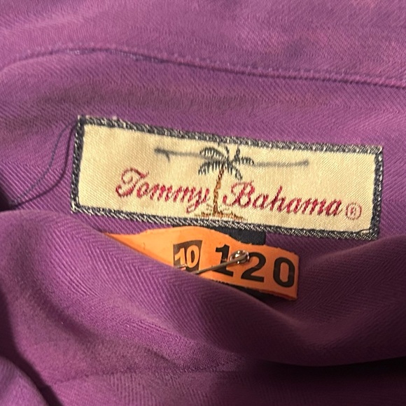 Tommy Bahama 100% silk shirt. EUC. XXL - Picture 4 of 4